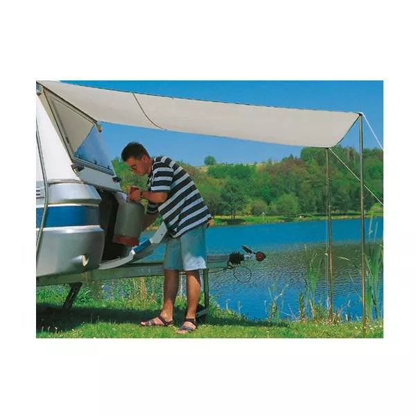 Wohnwagen-Sonnendach DWT Flora, Grösse 5, Hellgrau - Image 2