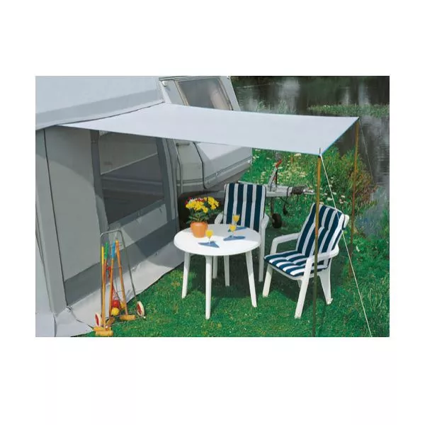 Wohnwagen-Sonnendach DWT Flora, Grösse 5, Hellgrau - Image 3